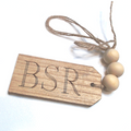 BLOOPER ACCESSORY: Personalized Wooden Tag