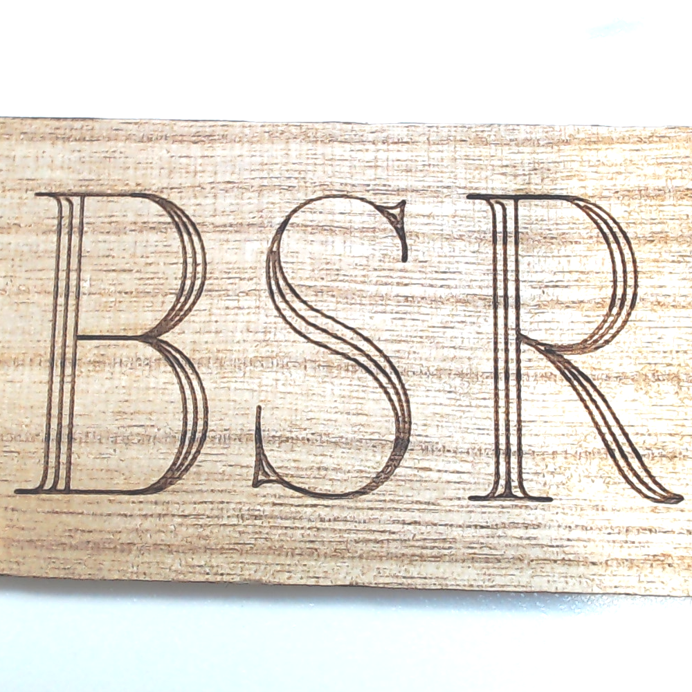 BLOOPER ACCESSORY: Personalized Wooden Tag