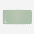 Delta Zeta Desk Mat in Light Mint | Faux Leather Sorority Desk Mat