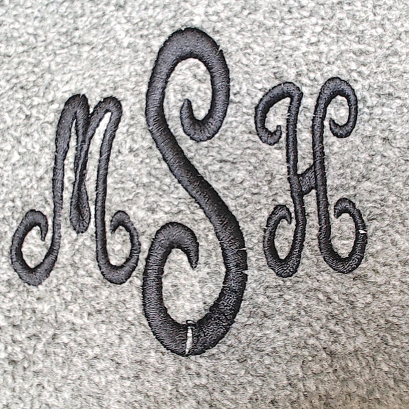 BLOOPER CLOTHING: Monogrammed Fleece Pullover