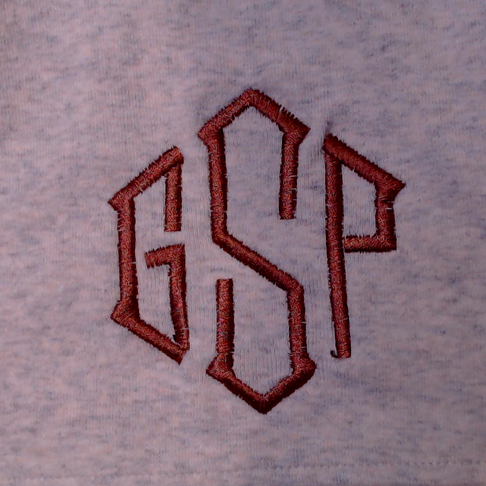 BLOOPER CLOTHING: Monogrammed Popover