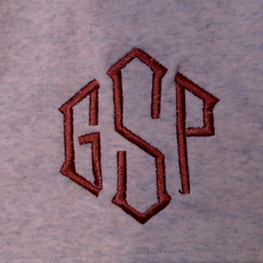BLOOPER CLOTHING: Monogrammed Popover