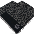 BLOOPER CLOTHING: Monogrammed Leopard Poncho