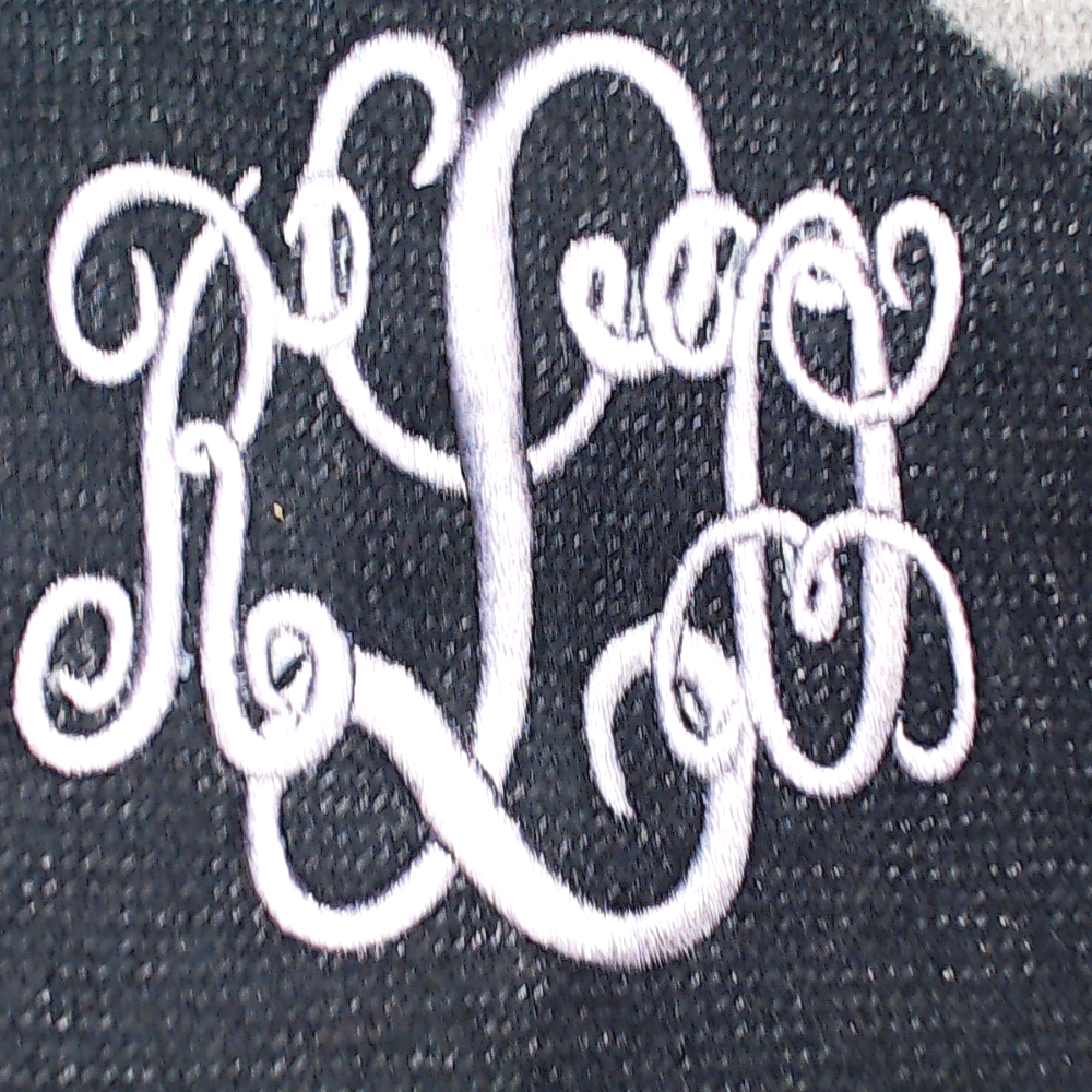BLOOPER CLOTHING: Monogrammed Leopard Poncho