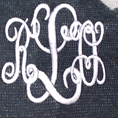BLOOPER CLOTHING: Monogrammed Leopard Poncho
