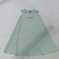 BLOOPER KIDS: Monogrammed Girls Scallop Dress