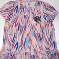 BLOOPER CLOTHING: Monogrammed Ruffle Dress