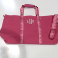 BLOOPER BAG: Monogrammed Weekend Bag