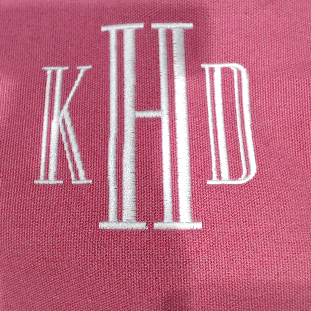 BLOOPER BAG: Monogrammed Weekend Bag