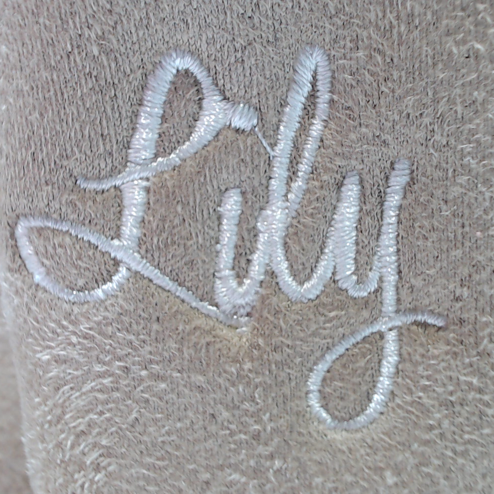 BLOOPER KIDS: Monogrammed Kids Sherpa Tie Booties