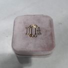 BLOOPER ACCESSORY: Monogrammed Velvet Travel Jewelry Case