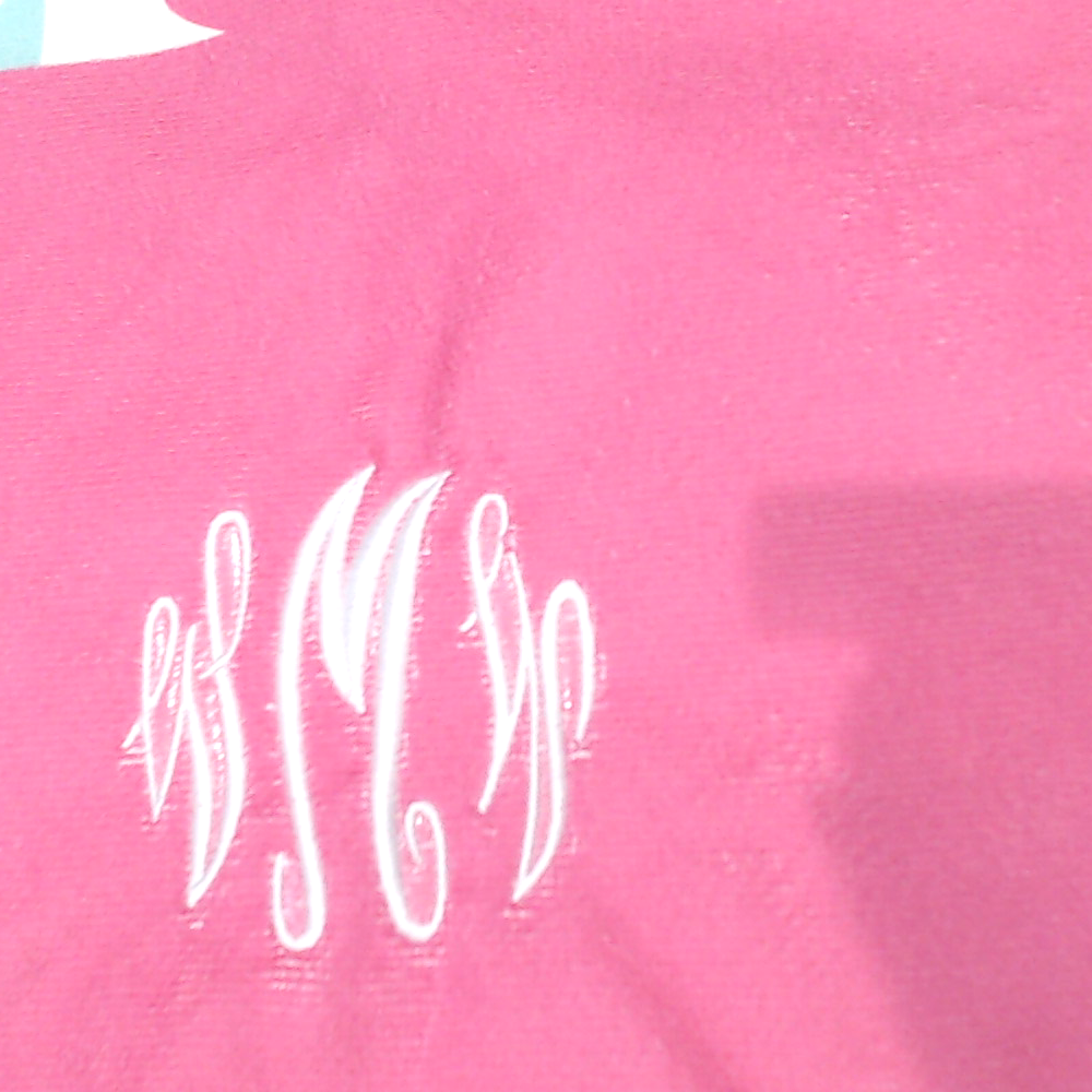 BLOOPER SWIM: Monogrammed Beach Towel