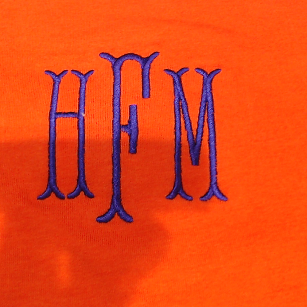 BLOOPER CLOTHING: Monogrammed Quarter Zip Sweatshirt