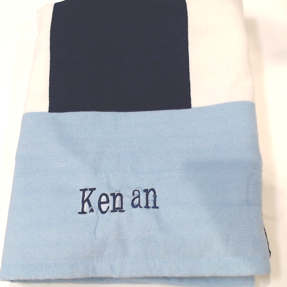 BLOOPER SWIM: Monogrammed Beach Towel