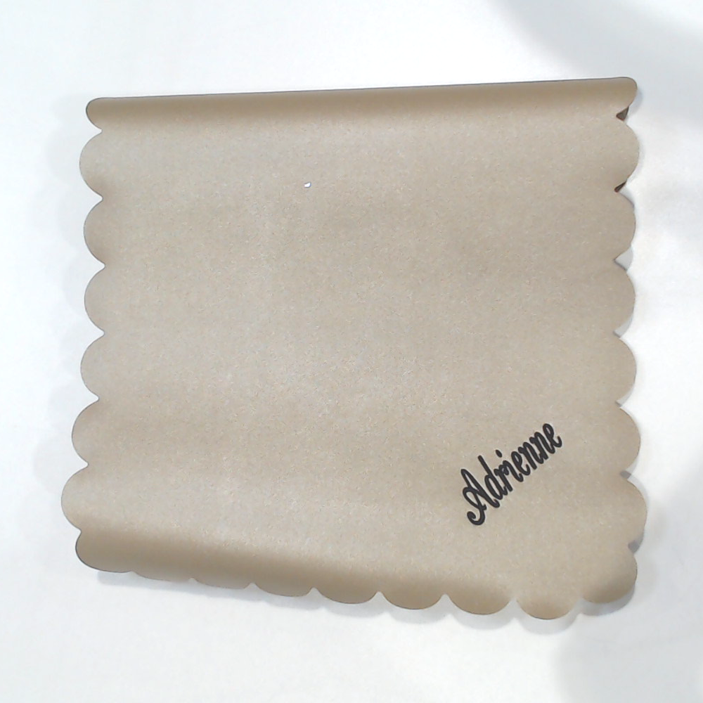 BLOOPER ACCESSORY: Monogrammed Desk Mat