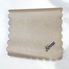 BLOOPER ACCESSORY: Monogrammed Desk Mat