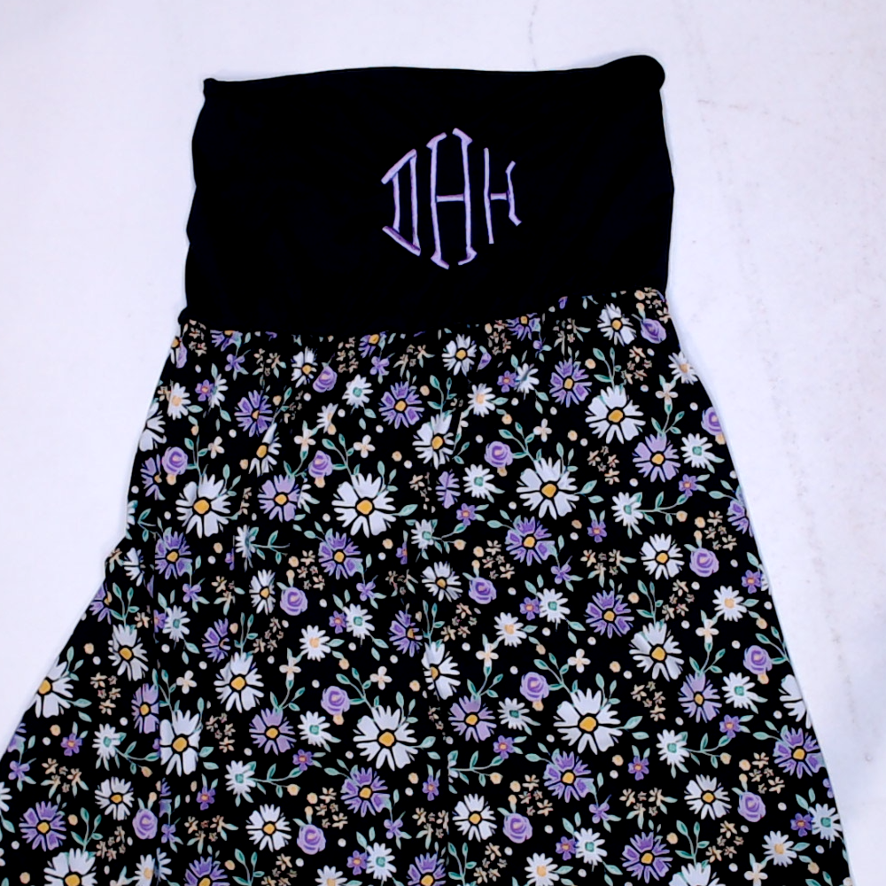BLOOPER SWIM: Monogrammed Beach Cover Up
