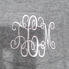 BLOOPER CLOTHING: Monogrammed Raglan Tunic
