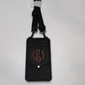 BLOOPER ACCESSORY: Monogrammed Phone Crossbody