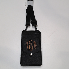 BLOOPER ACCESSORY: Monogrammed Phone Crossbody