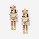 Nutcracker Earrings | Pink