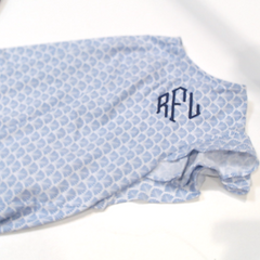BLOOPER CLOTHING: Monogrammed Ruffle Pajamas