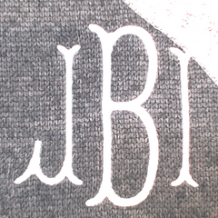 BLOOPER CLOTHING: Monogrammed Colorblock Quarter Zip Pullover