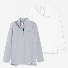 Alpha Delta Pi Pullover Sweatshirt | Sorority Quarter Zip