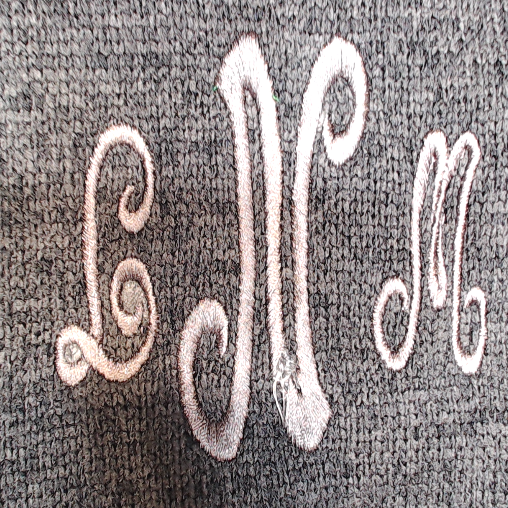 BLOOPER CLOTHING: Monogrammed Colorblock Quarter Zip Pullover