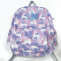 BLOOPER KIDS: Monogrammed Kids Basic Backpack