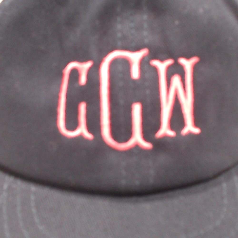BLOOPER KIDS: Monogrammed Kids Baseball Hat