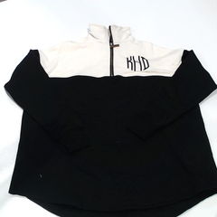 BLOOPER CLOTHING: Monogrammed Quarter Zip Sweatshirt