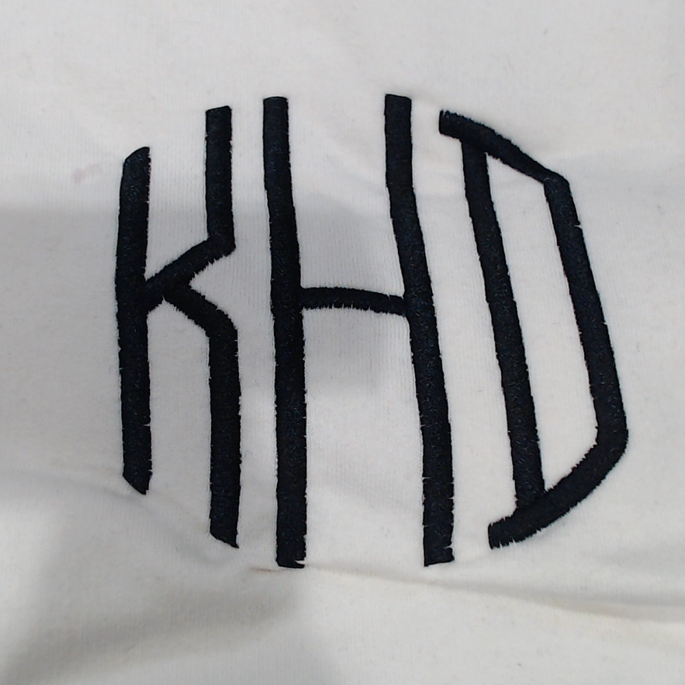 BLOOPER CLOTHING: Monogrammed Quarter Zip Sweatshirt