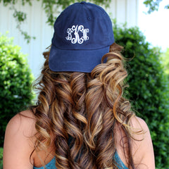 Monogrammed Baseball Hat | Navy