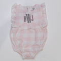 BLOOPER KIDS: Monogrammed Baby Soft Jersey Bubble