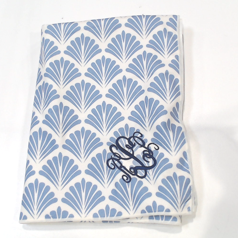 BLOOPER SWIM: Monogrammed Beach Towel