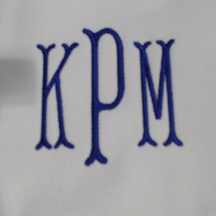 BLOOPER BAG: Monogrammed Hanging Toiletry Bag