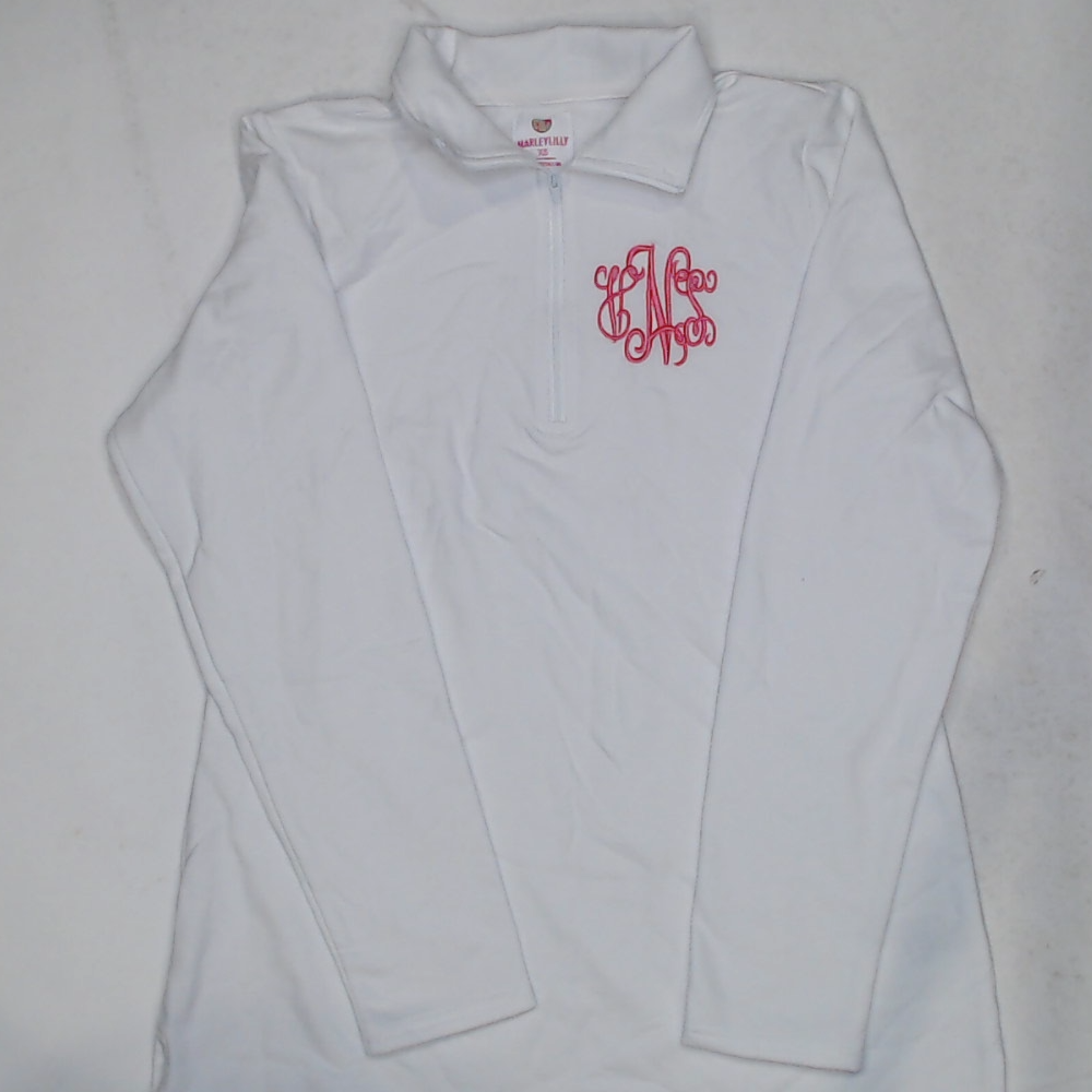 BLOOPER CLOTHING: Monogrammed Pullover Sweatshirt