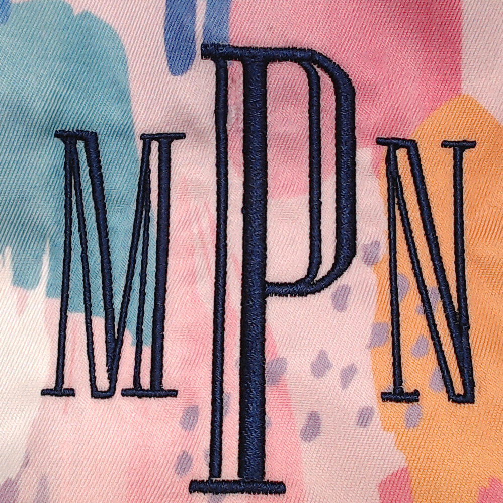 BLOOPER ACCESSORY: Monogrammed School Laptop Case