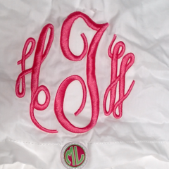 BLOOPER CLOTHING: Monogrammed Fishing Shirt