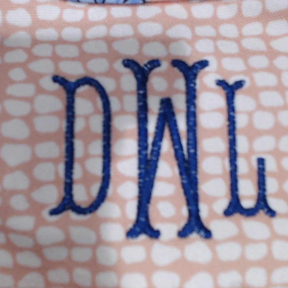 BLOOPER ACCESSORY: Monogrammed Bible Carrier