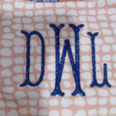 BLOOPER ACCESSORY: Monogrammed Bible Carrier