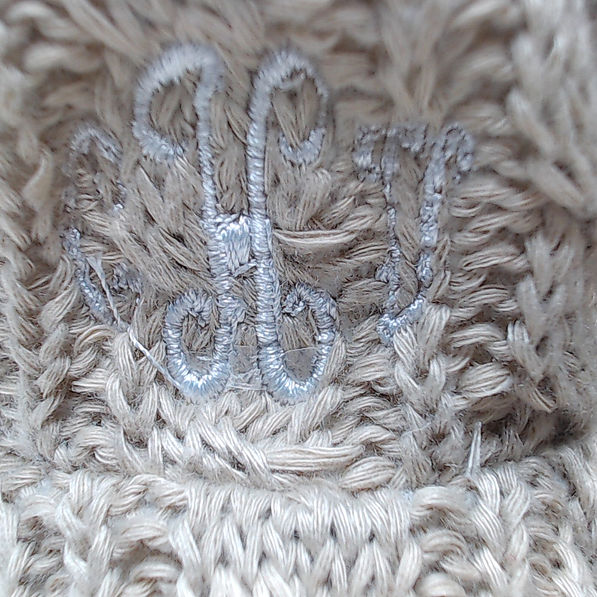 BLOOPER KIDS: Monogrammed Baby Booties