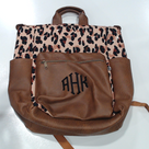 BLOOPER BAG: Monogrammed Commuter Backpack