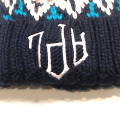 BLOOPER ACCESSORY: Monogrammed Pom Pom Beanie
