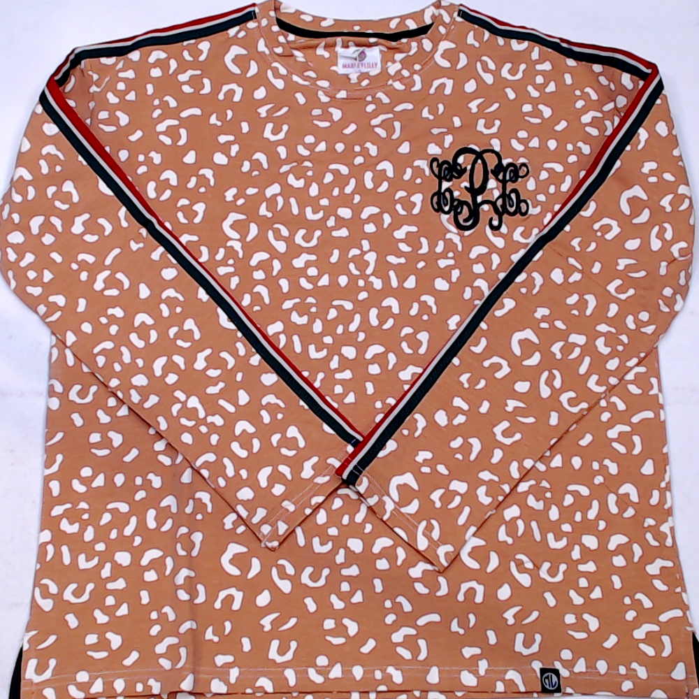 BLOOPER CLOTHING: Monogrammed Lightweight Sweatshirt