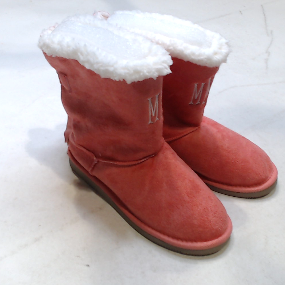 BLOOPER KIDS: Monogrammed Kids Sherpa Tie Booties