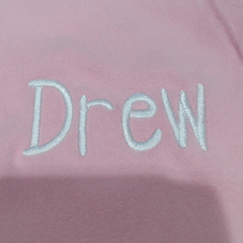 BLOOPER CLOTHING: Monogrammed Sequin Hearts Sweatshirt