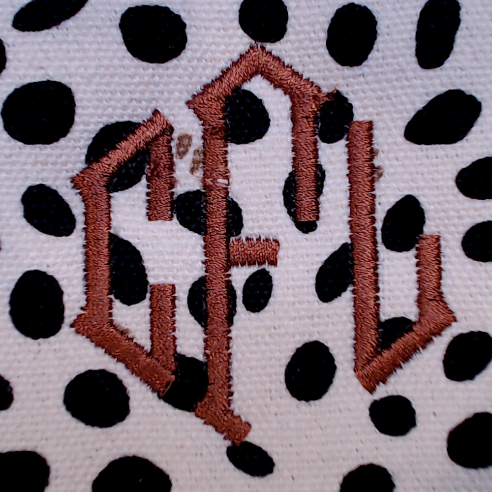 BLOOPER ACCESSORY: Monogrammed Keychain Wallet