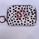 BLOOPER ACCESSORY: Monogrammed Keychain Wallet